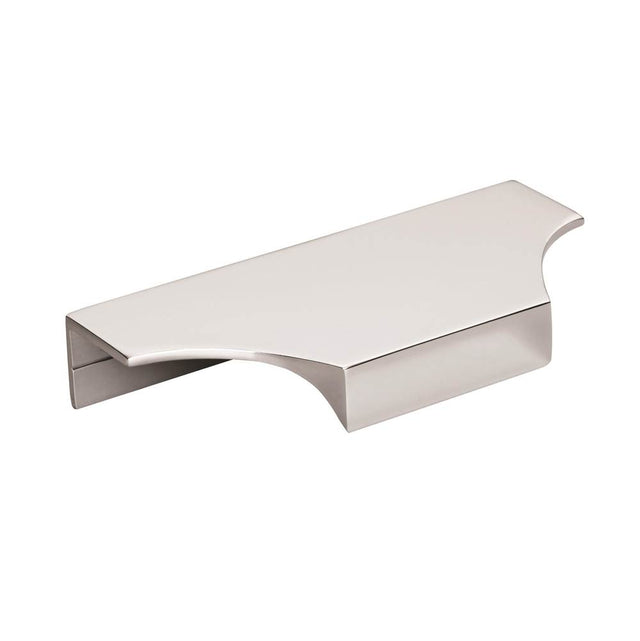 Amerock - Extent 4-3/16 in (106 mm) Center-to-Center Polished Chrome Cabinet Edge Pull - Polished Chrome