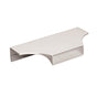 Amerock - Extent 4-3/16 in (106 mm) Center-to-Center Polished Chrome Cabinet Edge Pull - Polished Chrome