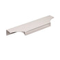Amerock - Extent 6-9/16 in (167 mm) Center-to-Center Polished Chrome Cabinet Edge Pull - Polished Chrome