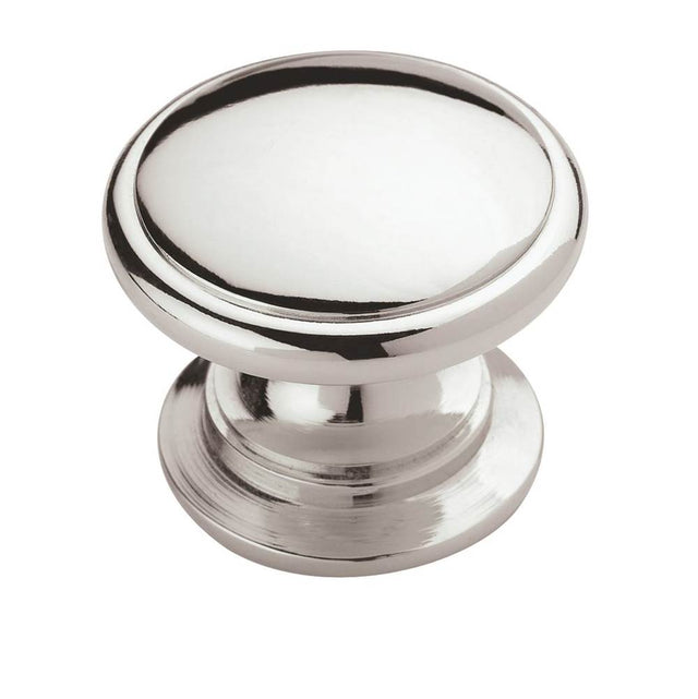 Amerock - Allison Value 1-1/4 in (32 mm) Diameter Polished Chrome Cabinet Knob - Polished Chrome