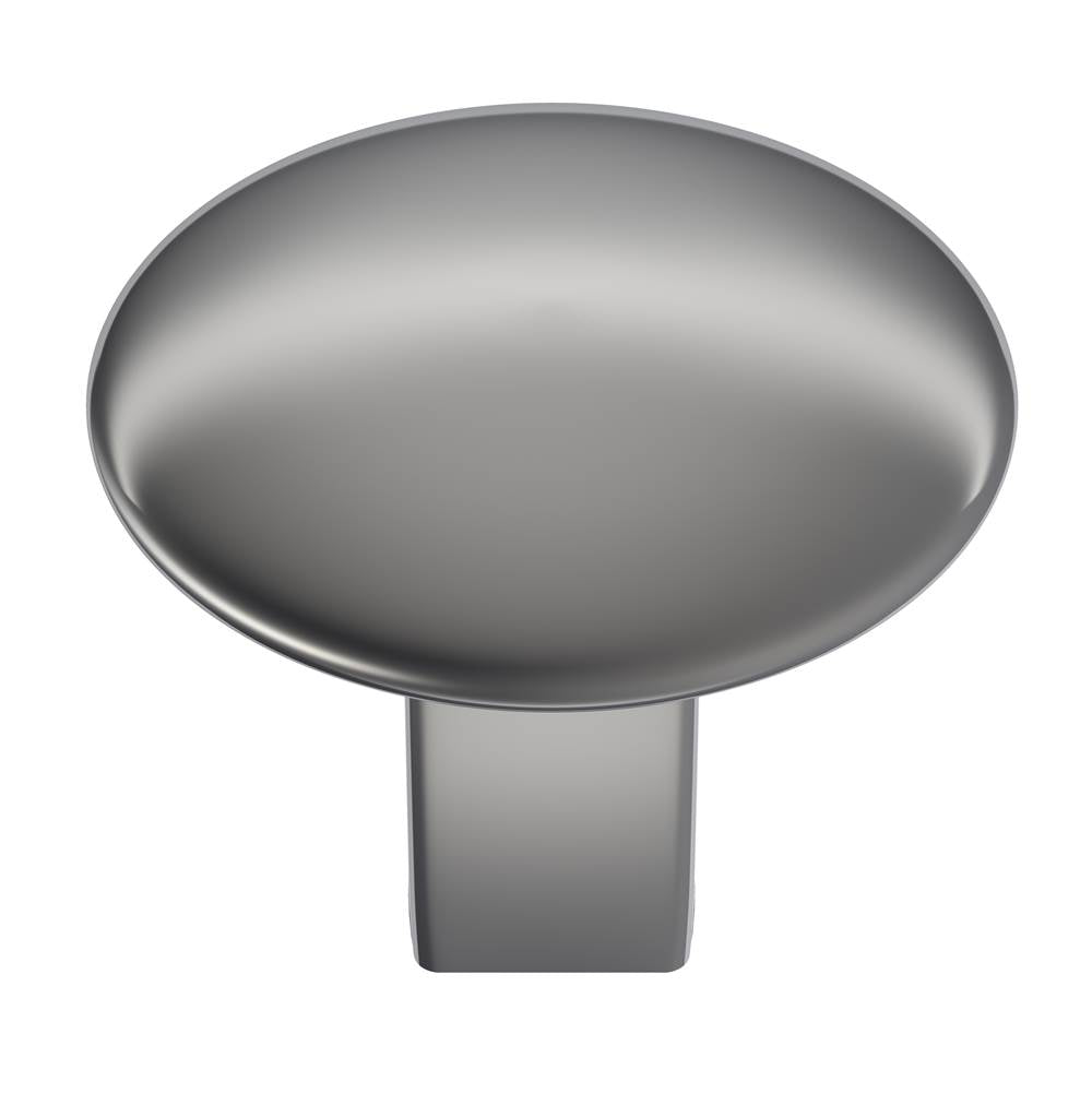 Amerock - Riva 1-1/4 in (32 mm) Diameter Polished Chrome Cabinet Knob - Polished Chrome