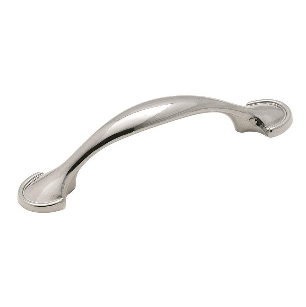 Amerock - Allison Value 3 in (76 mm) Center-to-Center Polished Chrome Cabinet Pull - Polished Chrome