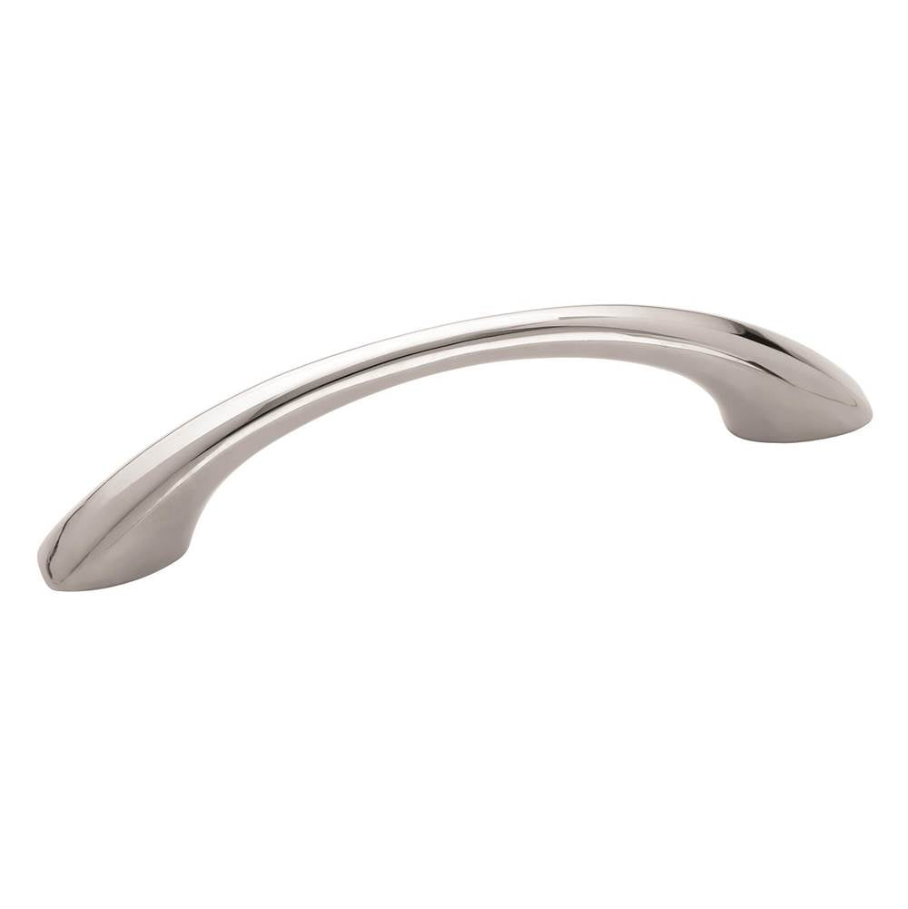 Amerock - Allison Value 3-3/4 in (96 mm) Center-to-Center Polished Chrome Cabinet Pull - Polished Chrome