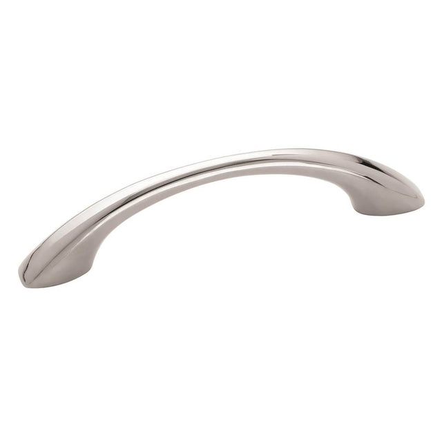 Amerock - Allison Value 3-3/4 in (96 mm) Center-to-Center Polished Chrome Cabinet Pull - Polished Chrome