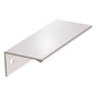 Amerock - Edge Pull 3 in (76 mm) Center-to-Center Polished Chrome Cabinet Pull - Polished Chrome