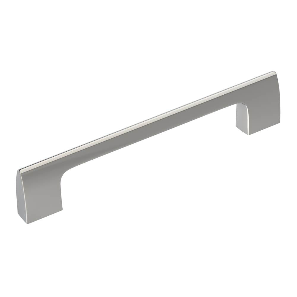 Amerock - Riva 5-1/16 in (128 mm) Center-to-Center Polished Chrome Cabinet Pull - Polished Chrome