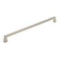Amerock - Blackrock 18 in (457 mm) Center-to-Center Polished Nickel Appliance Pull - Polished Nickel