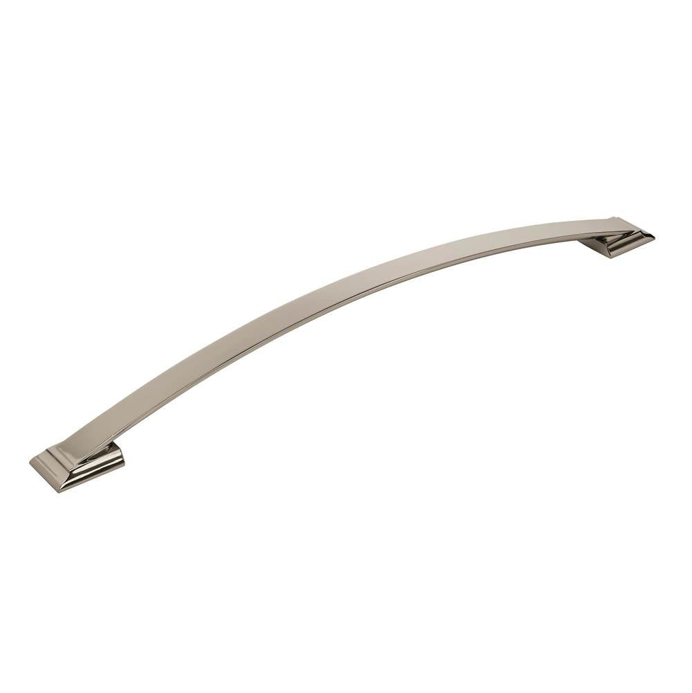 Amerock - Candler 18 in (457 mm) Center-to-Center Polished Nickel Appliance Pull - Polished Nickel