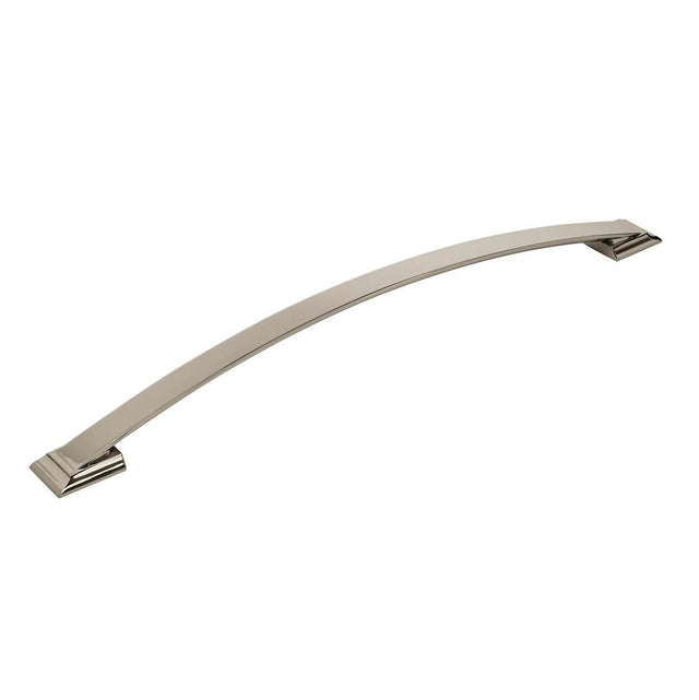 Amerock - Candler 18 in (457 mm) Center-to-Center Polished Nickel Appliance Pull - Polished Nickel