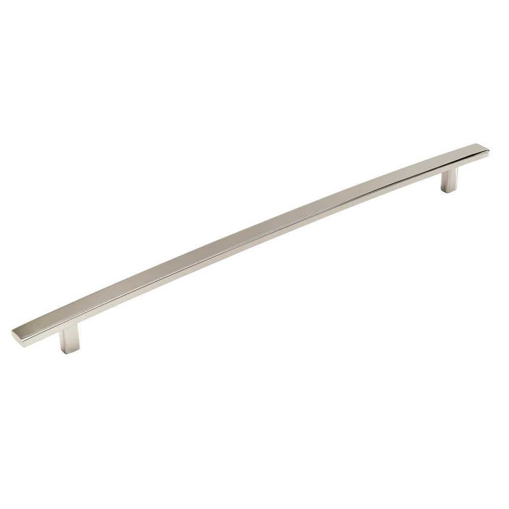 Amerock - Cyprus 18 in (457 mm) Center-to-Center Polished Nickel Appliance Pull - Polished Nickel