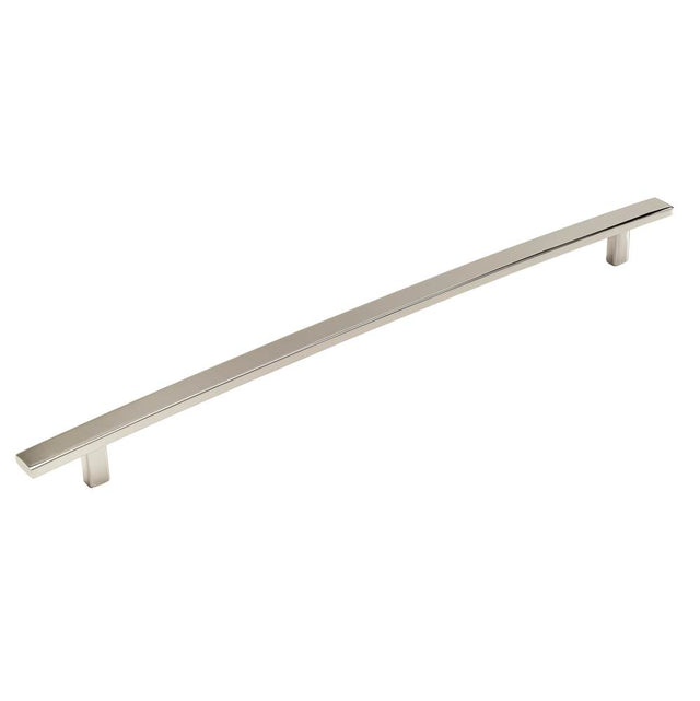 Amerock - Cyprus 18 in (457 mm) Center-to-Center Polished Nickel Appliance Pull - Polished Nickel