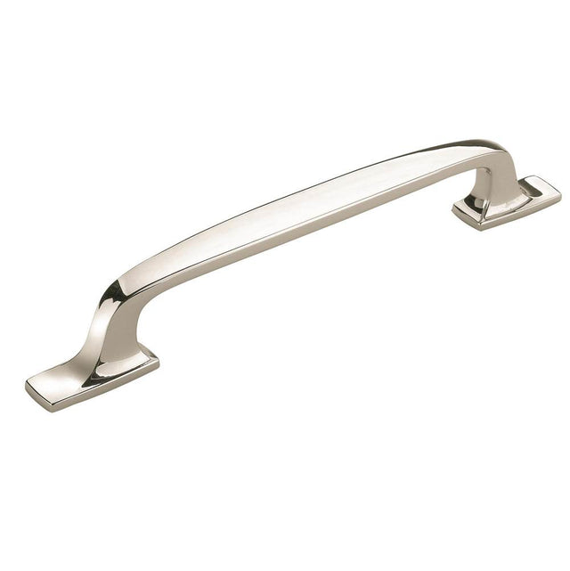 Amerock - Highland Ridge 8 in (203 mm) Center-to-Center Polished Nickel Appliance Pull - Polished Nickel