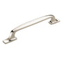 Amerock - Highland Ridge 8 in (203 mm) Center-to-Center Polished Nickel Appliance Pull - Polished Nickel