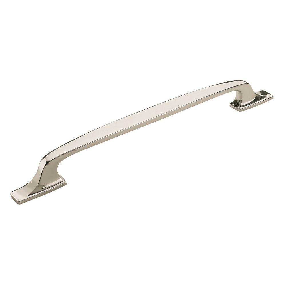 Amerock - Highland Ridge 12 in (305 mm) Center-to-Center Polished Nickel Appliance Pull - Polished Nickel