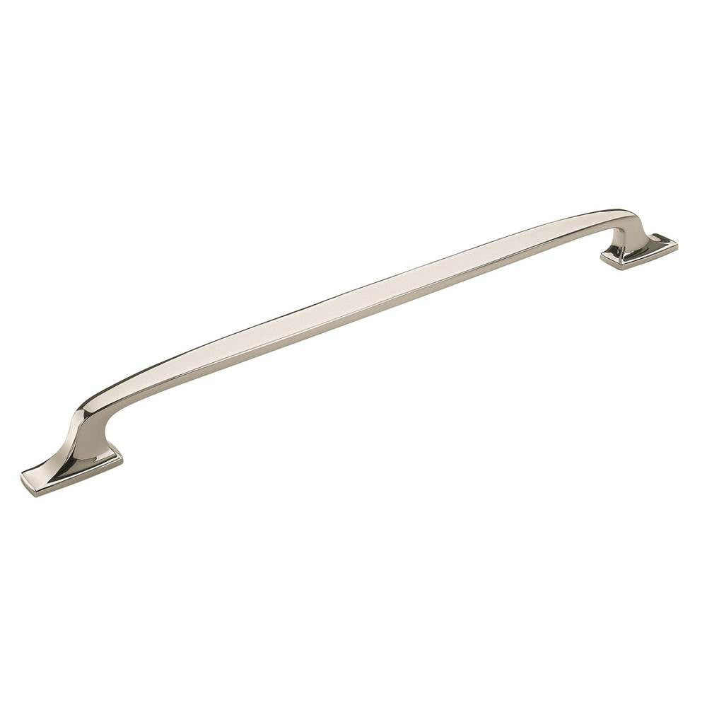 Amerock - Highland Ridge 18 in (457 mm) Center-to-Center Polished Nickel Appliance Pull - Polished Nickel