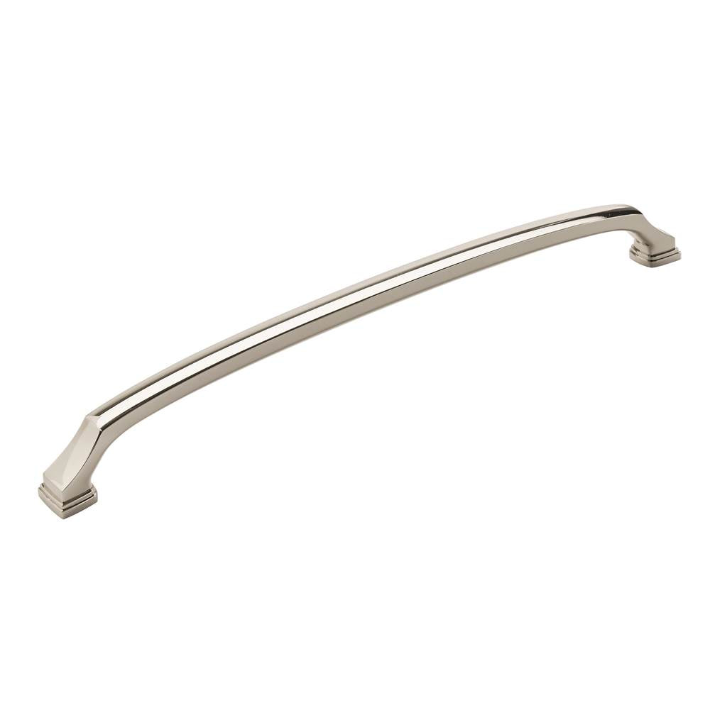 Amerock - Revitalize 18 in (457 mm) Center-to-Center Polished Nickel Appliance Pull - Polished Nickel