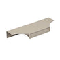 Amerock - Extent 4-9/16 in (116 mm) Center-to-Center Polished Nickel Cabinet Edge Pull - Polished Nickel