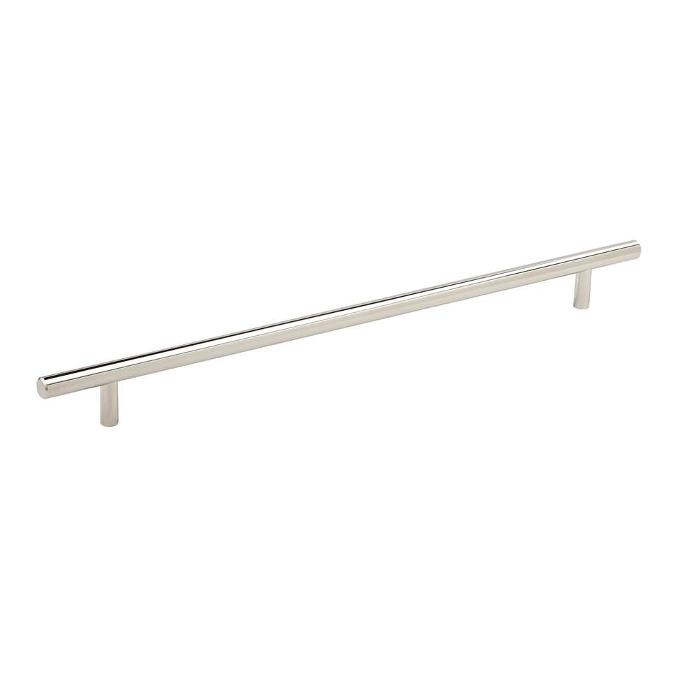 Amerock - Bar Pulls 12-5/8 in (320 mm) Center-to-Center Polished Nickel Cabinet Pull - Polished Nickel