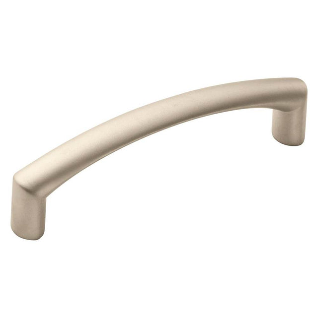 Amerock - Essential''Z 3-3/4 in (96 mm) Center-to-Center Satin Nickel (Matte) Cabinet Pull - Satin Nickel Matte