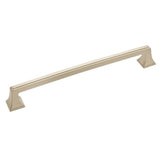 Amerock - Mulholland 12 in (305 mm) Center-to-Center Satin Nickel Appliance Pull - Satin Nickel