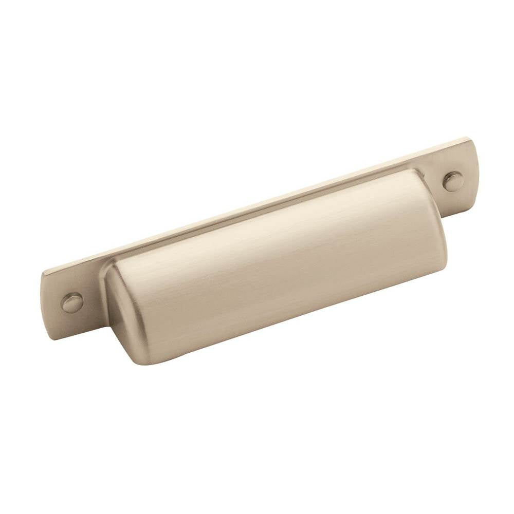 Amerock - Rochdale 3 in (76 mm) Center-to-Center Satin Nickel Cabinet Cup Pull - Satin Nickel
