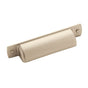 Amerock - Rochdale 3 in (76 mm) Center-to-Center Satin Nickel Cabinet Cup Pull - Satin Nickel