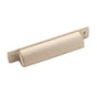 Amerock - Rochdale 3-3/4 in (96 mm) Center-to-Center Satin Nickel Cabinet Cup Pull - Satin Nickel
