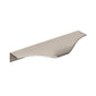 Amerock - Aloft 4-9/16 in (116 mm) Center-to-Center Satin Nickel Cabinet Edge Pull - Satin Nickel