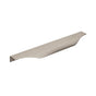 Amerock - Aloft 8-9/16 in (217 mm) Center-to-Center Satin Nickel Cabinet Edge Pull - Satin Nickel