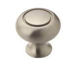 Amerock - Allison Value 1-1/4 in (32 mm) Diameter Satin Nickel Cabinet Knob - Satin Nickel