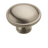 Amerock - Allison Value 1-1/4 in (32 mm) Diameter Satin Nickel Cabinet Knob - Satin Nickel