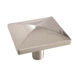 Amerock - Extensity 1-1/2 in (38 mm) Length Satin Nickel Cabinet Knob - Satin Nickel
