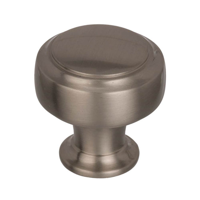 Amerock - Highland Ridge 1-3/16 in (30 mm) Diameter Satin Nickel Cabinet Knob - Satin Nickel