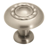 Amerock - Inspirations 1-1/4 in (32 mm) Diameter Satin Nickel Cabinet Knob - Satin Nickel