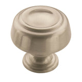 Amerock - Kane 1-5/8 in (41 mm) Diameter Satin Nickel Cabinet Knob - Satin Nickel