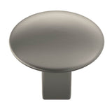Amerock - Riva 1-1/4 in (32 mm) Diameter Satin Nickel Cabinet Knob - Satin Nickel