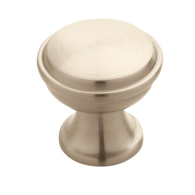 Amerock - Westerly 1-3/16 in (30 mm) Diameter Satin Nickel Cabinet Knob - Satin Nickel