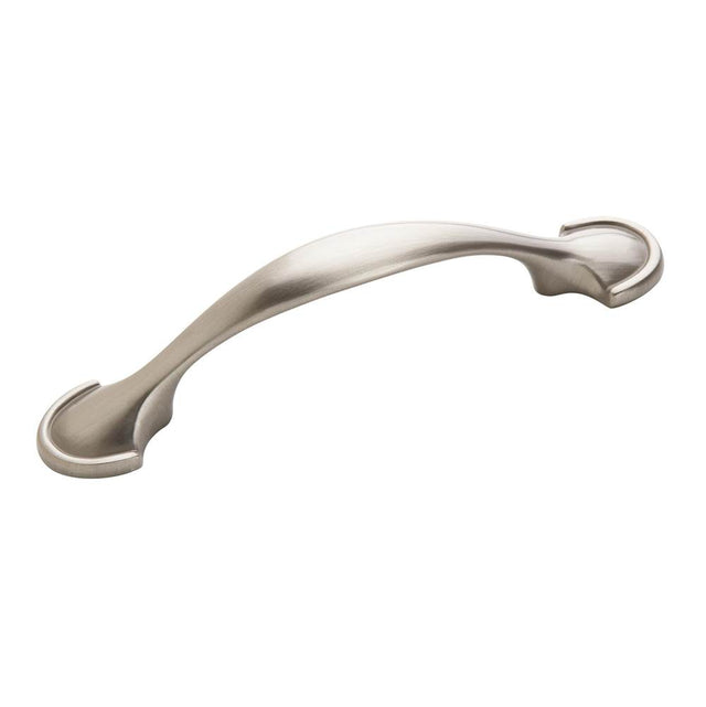 Amerock - Allison Value 3 in (76 mm) Center-to-Center Satin Nickel Cabinet Pull - Satin Nickel
