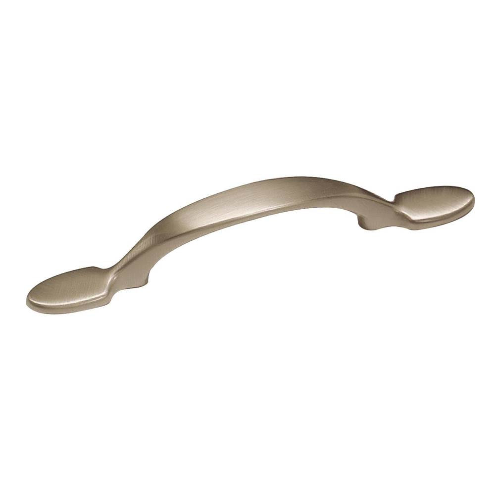 Amerock - Allison Value 3 in (76 mm) Center-to-Center Satin Nickel Cabinet Pull - Satin Nickel