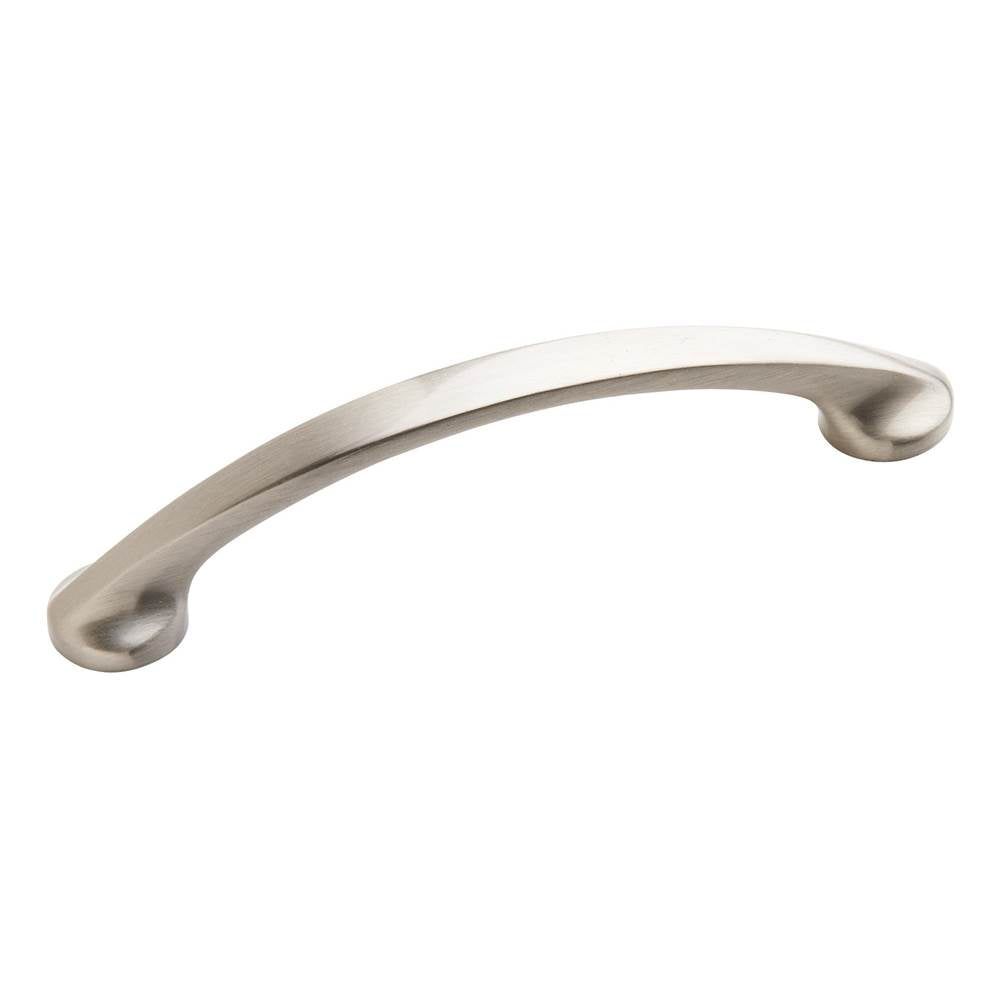 Amerock - Allison Value 3-3/4 in (96 mm) Center-to-Center Satin Nickel Cabinet Pull - Satin Nickel