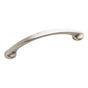 Amerock - Allison Value 3-3/4 in (96 mm) Center-to-Center Satin Nickel Cabinet Pull - Satin Nickel