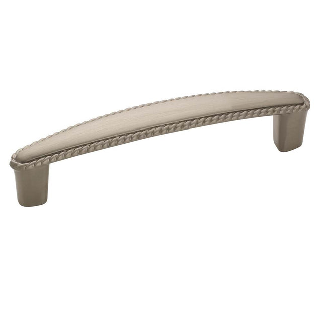 Amerock - Allison Value 3-3/4 in (96 mm) Center-to-Center Satin Nickel Cabinet Pull - Satin Nickel