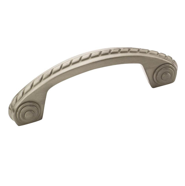 Amerock - Allison Value 3 in (76 mm) Center-to-Center Satin Nickel Cabinet Pull - Satin Nickel