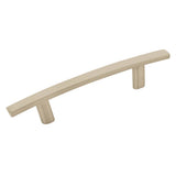Amerock - Cyprus 3 in (76 mm) Center-to-Center Satin Nickel Cabinet Pull - Satin Nickel