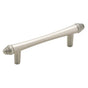 Amerock - Divinity 3 in (76 mm) Center-to-Center Satin Nickel Cabinet Pull - Satin Nickel
