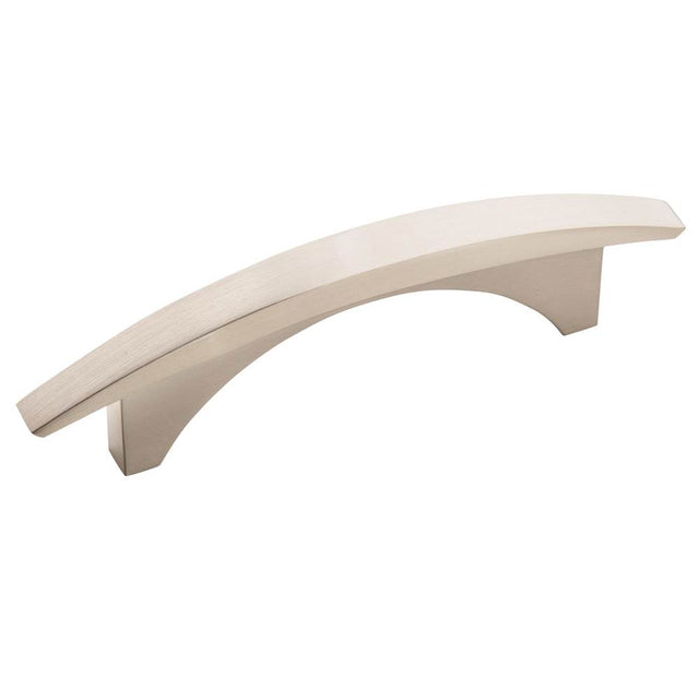 Amerock - Essential''Z 3 in (76 mm) Center-to-Center Satin Nickel Cabinet Pull - Satin Nickel
