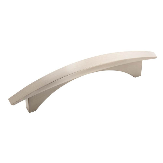 Amerock - Essential''Z 3-3/4 in (96 mm) Center-to-Center Satin Nickel Cabinet Pull - Satin Nickel