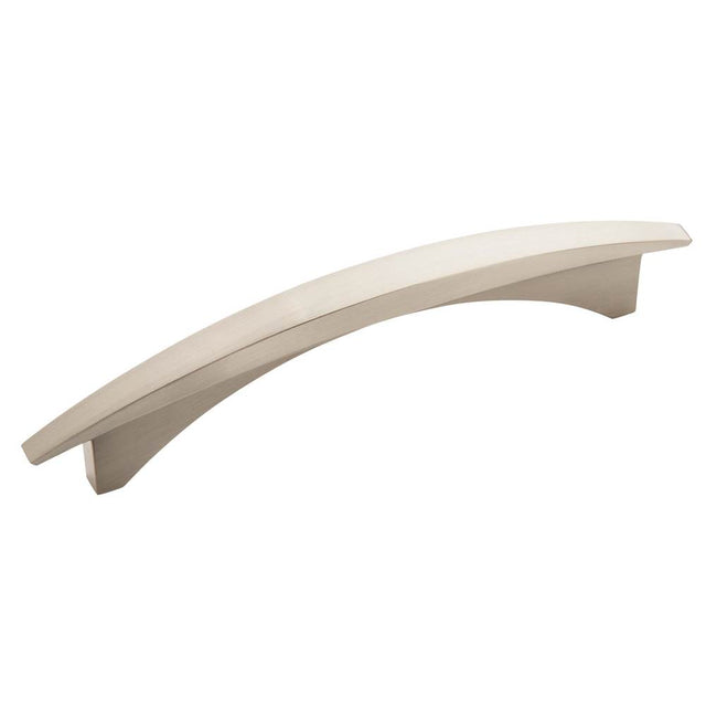 Amerock - Essential''Z 5-1/16 in (128 mm) Center-to-Center Satin Nickel Cabinet Pull - Satin Nickel