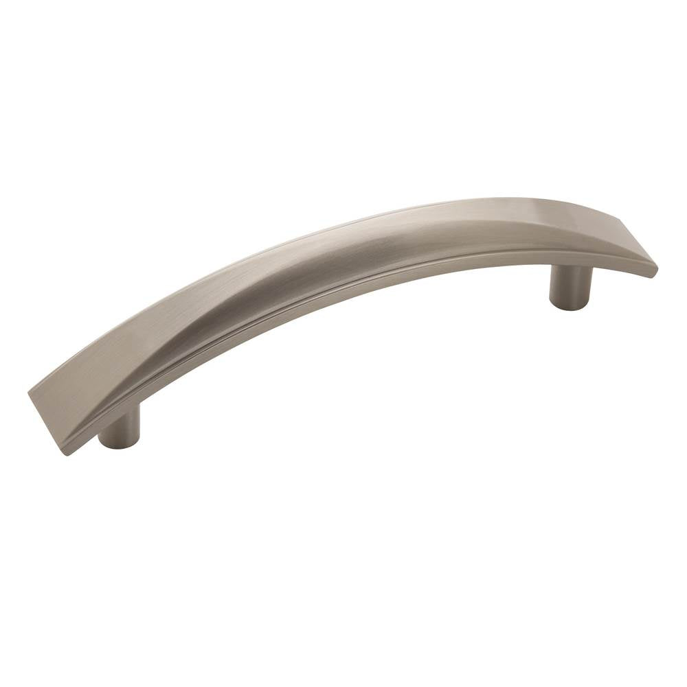 Amerock - Extensity 3-3/4 in (96 mm) Center-to-Center Satin Nickel Cabinet Pull - Satin Nickel
