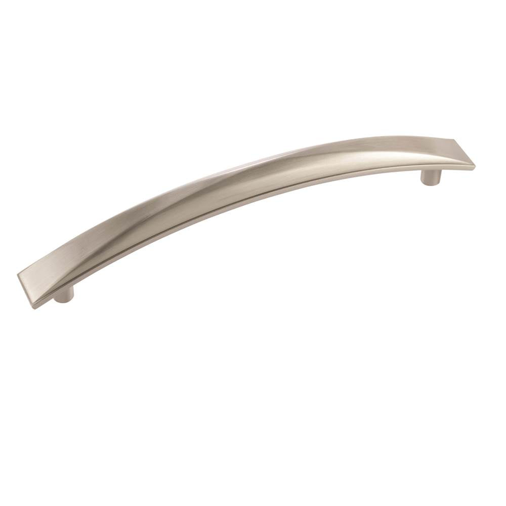 Amerock - Extensity 6-5/16 in (160 mm) Center-to-Center Satin Nickel Cabinet Pull - Satin Nickel